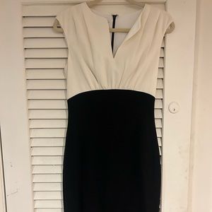 Ted Baker black and white dress